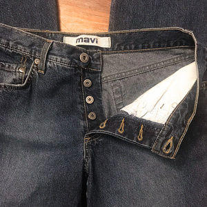 Mavi Molly Button Fly Flare Leg Jeans ~ A389